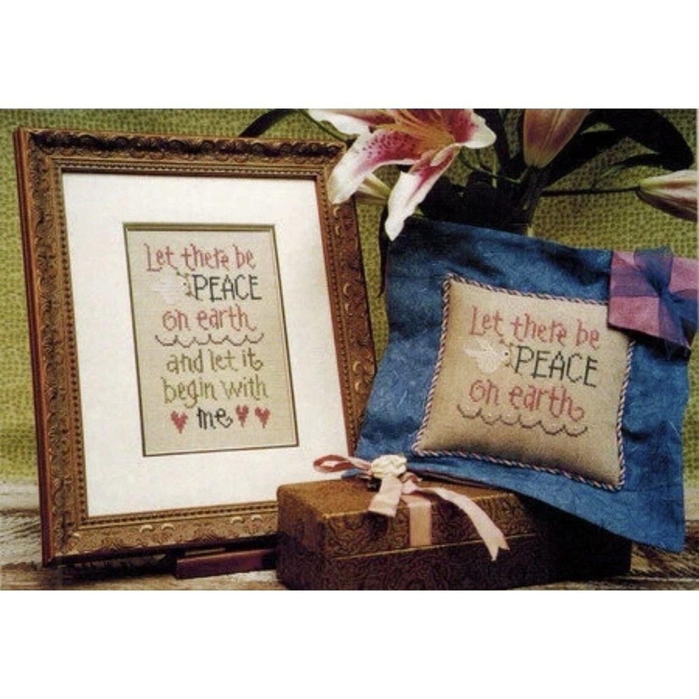 Let‎ There Be Peace by Lizzie Kate cross stitch pattern